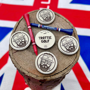 JUST DROPPED | FrankenTrottie X Northern Ball Markers | Limited Stainless Steel Ball Marker