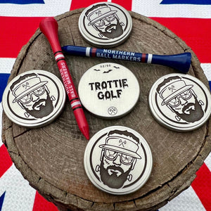 JUST DROPPED | FrankenTrottie X Northern Ball Markers | Limited Stainless Steel Ball Marker