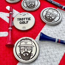 Load image into Gallery viewer, JUST DROPPED | FrankenTrottie X Northern Ball Markers | Limited Stainless Steel Ball Marker
