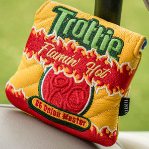 TROTTIE GOLF | OG FLAMIN ONION MASTER PUTTER COVER | DORMIE WORKSHOP