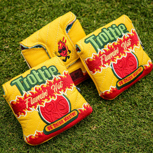 TROTTIE GOLF | OG FLAMIN ONION MASTER PUTTER COVER | DORMIE WORKSHOP
