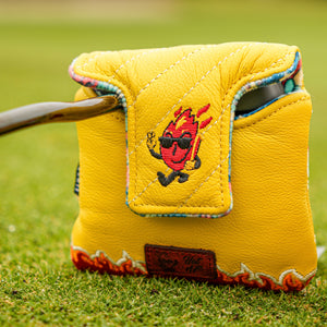 TROTTIE GOLF | OG FLAMIN ONION MASTER PUTTER COVER | DORMIE WORKSHOP