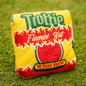 TROTTIE GOLF | OG FLAMIN ONION MASTER PUTTER COVER | DORMIE WORKSHOP