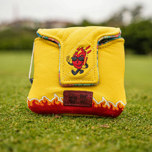 TROTTIE GOLF | OG FLAMIN ONION MASTER PUTTER COVER | DORMIE WORKSHOP