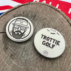 JUST DROPPED | FrankenTrottie X Northern Ball Markers | Limited Stainless Steel Ball Marker