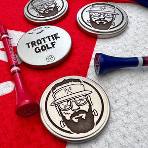 JUST DROPPED | FrankenTrottie X Northern Ball Markers | Limited Stainless Steel Ball Marker