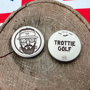 JUST DROPPED | FrankenTrottie X Northern Ball Markers | Limited Stainless Steel Ball Marker