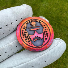 Load image into Gallery viewer, Trottie Golf Waffle Ball Marker | Torched Copper
