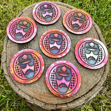 Load image into Gallery viewer, Trottie Golf Waffle Ball Marker | Torched Copper
